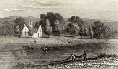 Runnymead or Magna Carta Island by English School